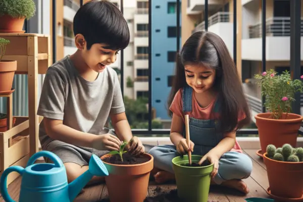 Horta Divertida: Projetos de Jardinagem para Crianças